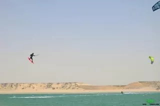 kitesurf en la laguna de dakhla