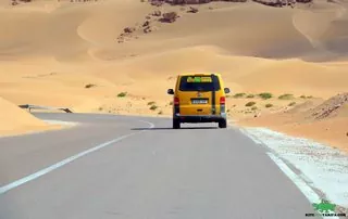 viaje por carretera a Dakhla