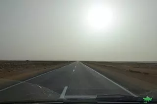 viaje por carretera Sahara