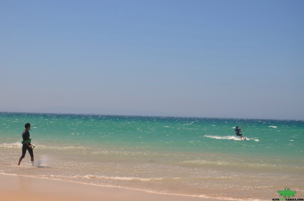 kitesurf waterstart Tarifa