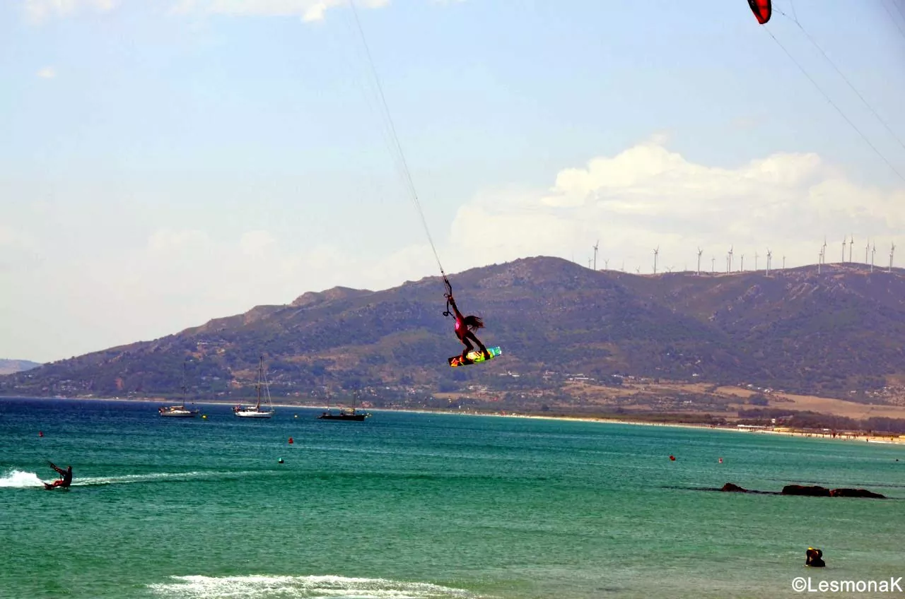 female big air Tarifa 2015