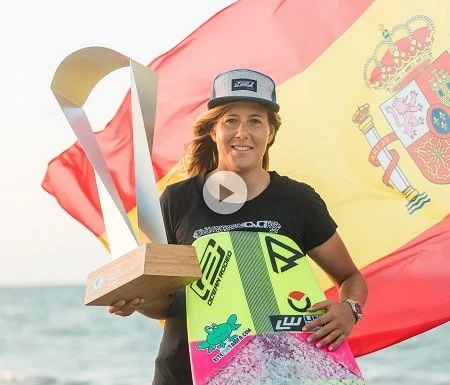 carla herrera kitesurf champion du monde