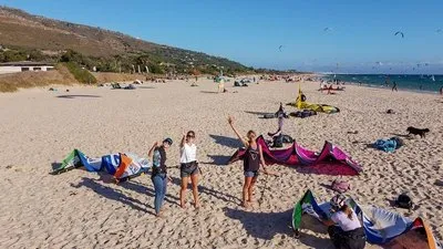 cours groupe kitesurf tarifa